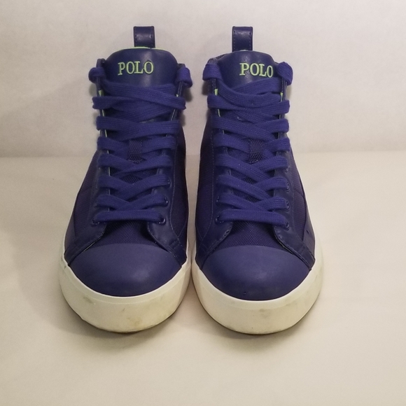 COPY - POLO RALPH LAUREN HIGH TOP SNEAKERS - Picture 2 of 5